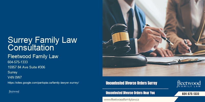 Divorce and Family Mediation Services Surrey Family Law Consultation