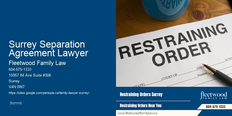 Best Divorce Lawyer in Surrey Separation Agreement Lawyer