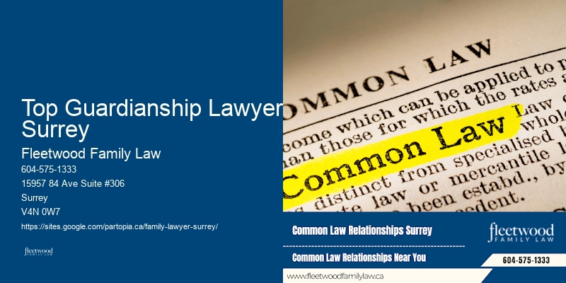 Spousal Support Lawyer Top Guardianship Lawyer Surrey, BC