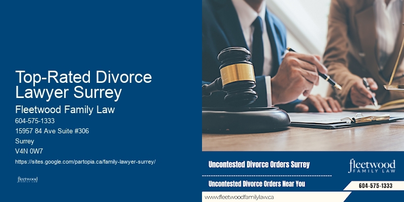 Guardianship and Family Law Firm Top-Rated Divorce Lawyer Surrey BC