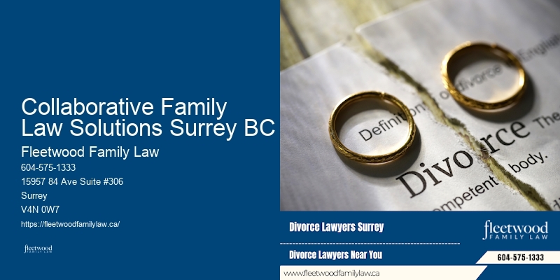 Child Support Lawyer Collaborative Family Law Solutions Surrey BC BC