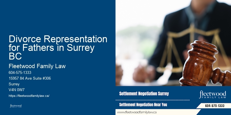 Experienced Divorce Lawyer Divorce Representation for Fathers in Surrey BC BC