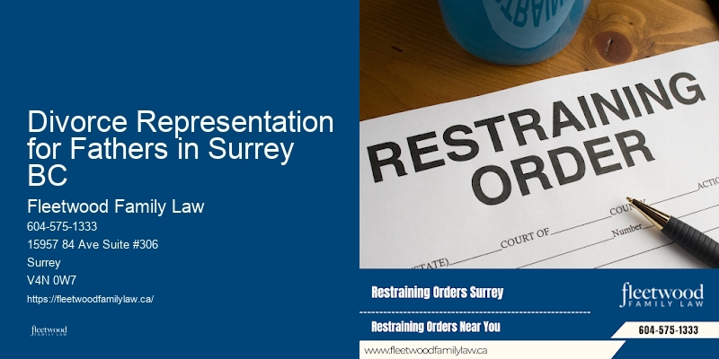 Divorce Representation for Fathers in Surrey BC BC Domestic Violence Lawyer