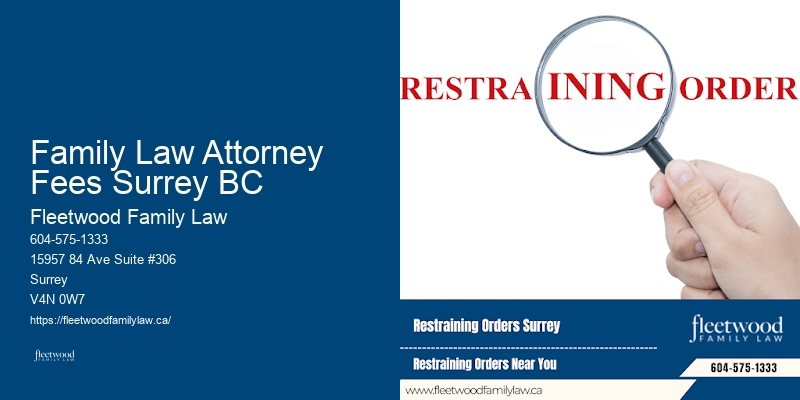 Family Law Attorney Fees Surrey BC BC family law and child advocacy