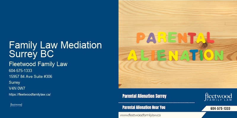 Family Law Mediation Surrey BC BC Marriage Contract Lawyer
