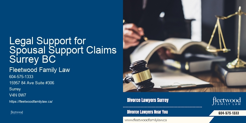 Child Visitation Legal Services Legal Support for Spousal Support Claims Surrey BC BC