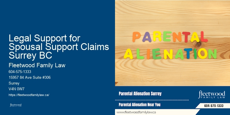 Legal Support for Spousal Support Claims Surrey BC BC Grandparents' Rights Lawyer