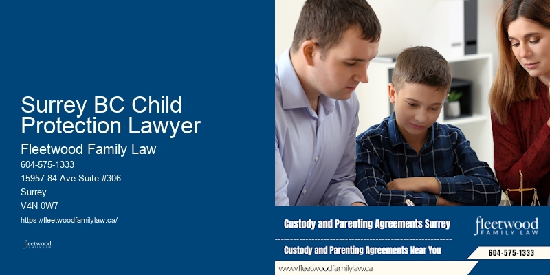 Surrey BC Child Protection Lawyer family spousal support legal services