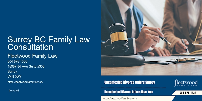 Family Law Assistance Surrey BC Family Law Consultation BC