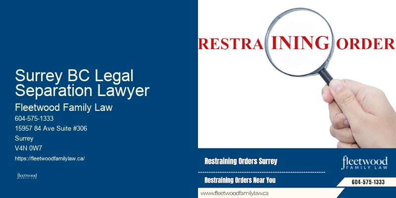 Surrey BC Legal Separation Lawyer BC International Family Lawyer