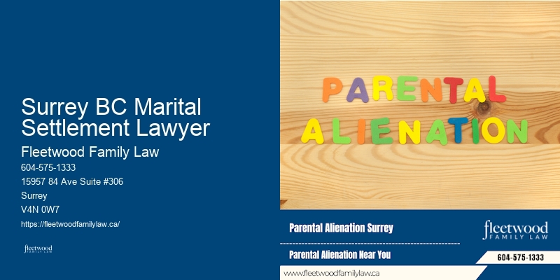 High Conflict Divorce Management Surrey BC Marital Settlement Lawyer BC