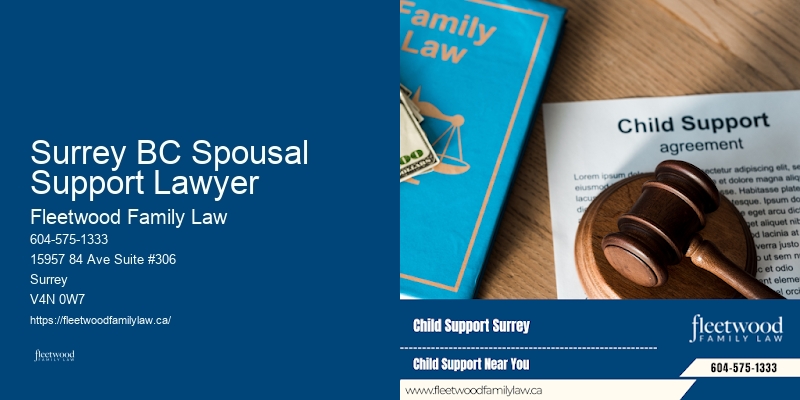 Surrey BC Spousal Support Lawyer BC Family Law Mediation