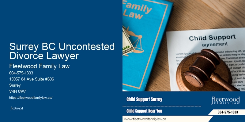 Post-Divorce Modification Experts Surrey BC Uncontested Divorce Lawyer BC