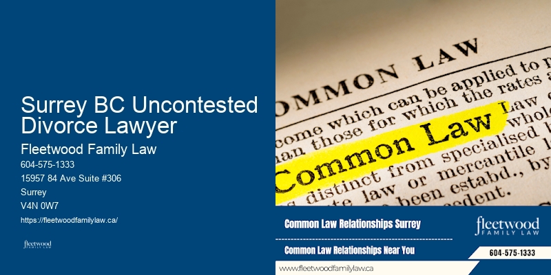 Family law and divorce advice Surrey BC Uncontested Divorce Lawyer BC