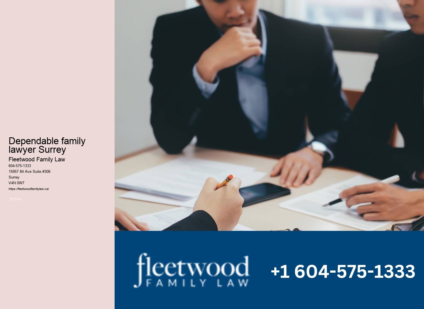 Family lawyer Surrey legal help