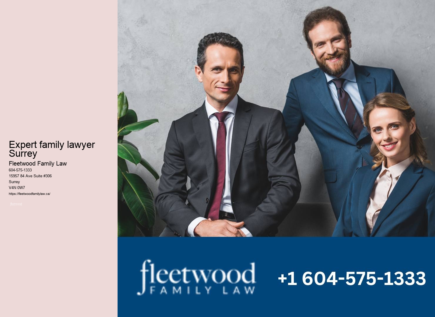 Surrey's dedicated family lawyer for prompt legal assistance