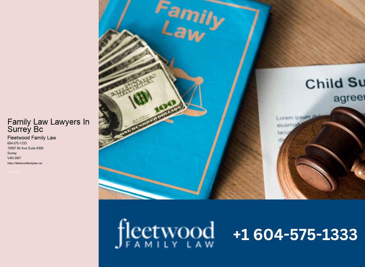 Family Law Surrey Bc