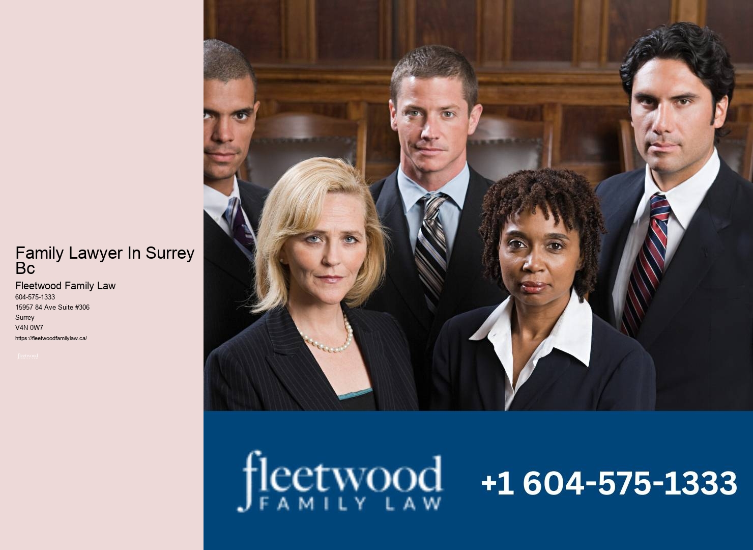 Surrey's experienced family lawyer for effective advocacy