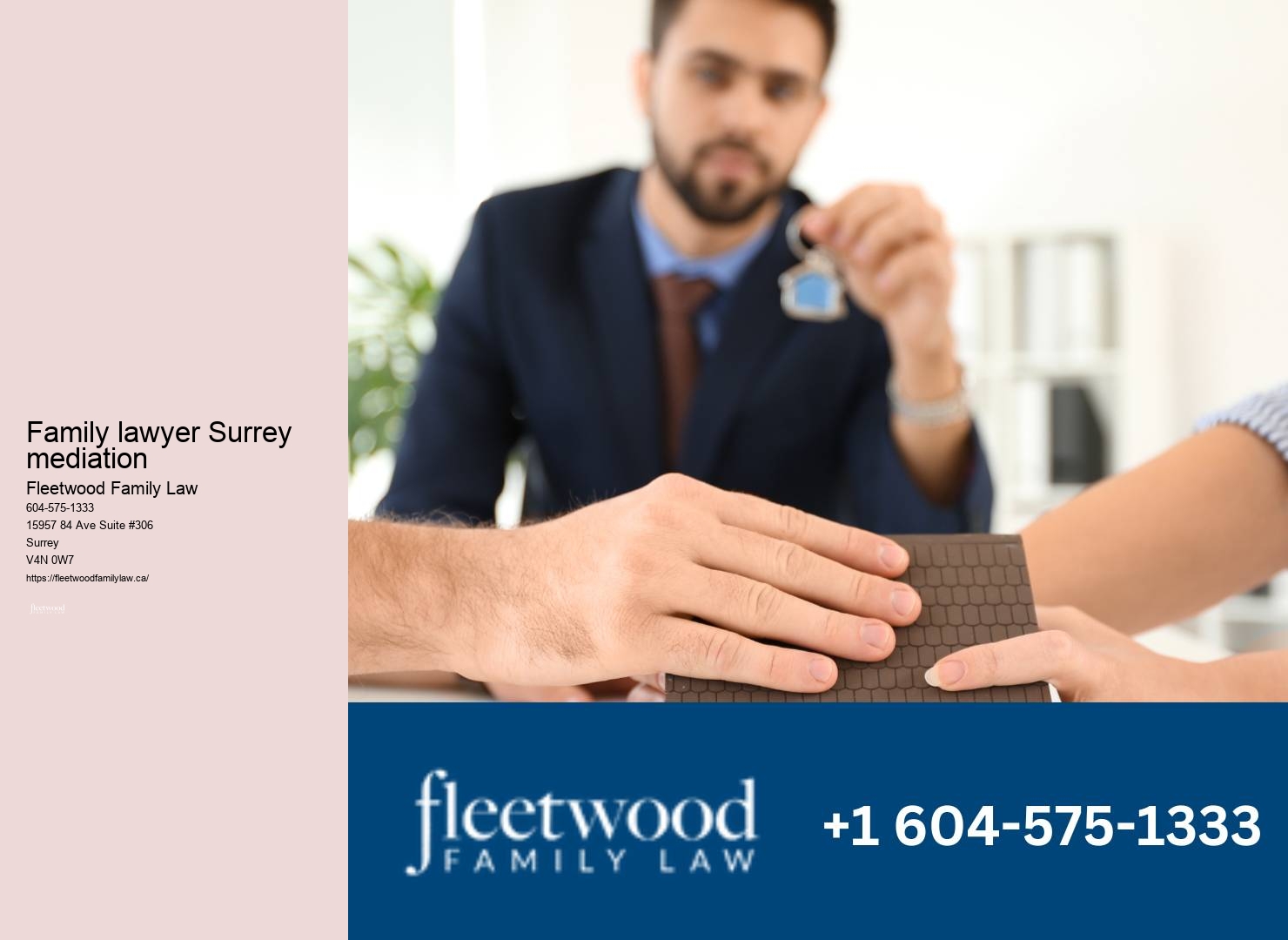 Surrey's trusted family lawyer for dedicated advocacy