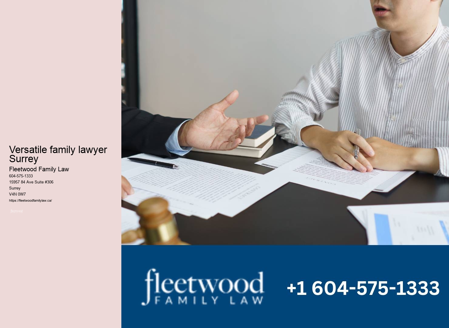 Trusted family lawyer advice in Surrey