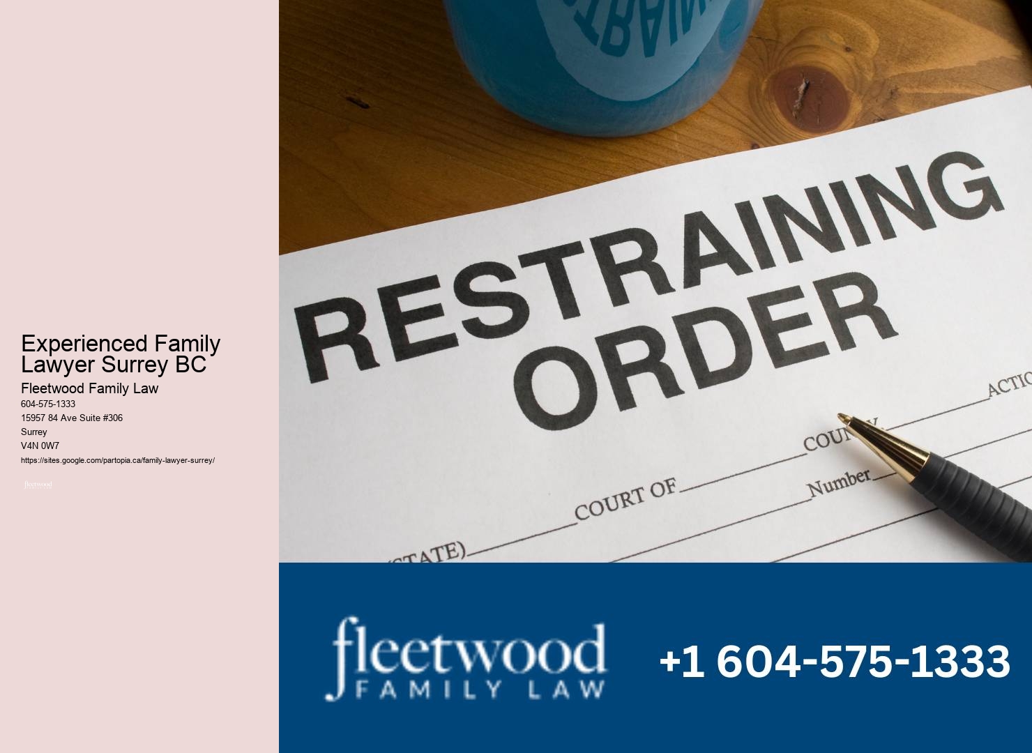 Surrey Family Law Information