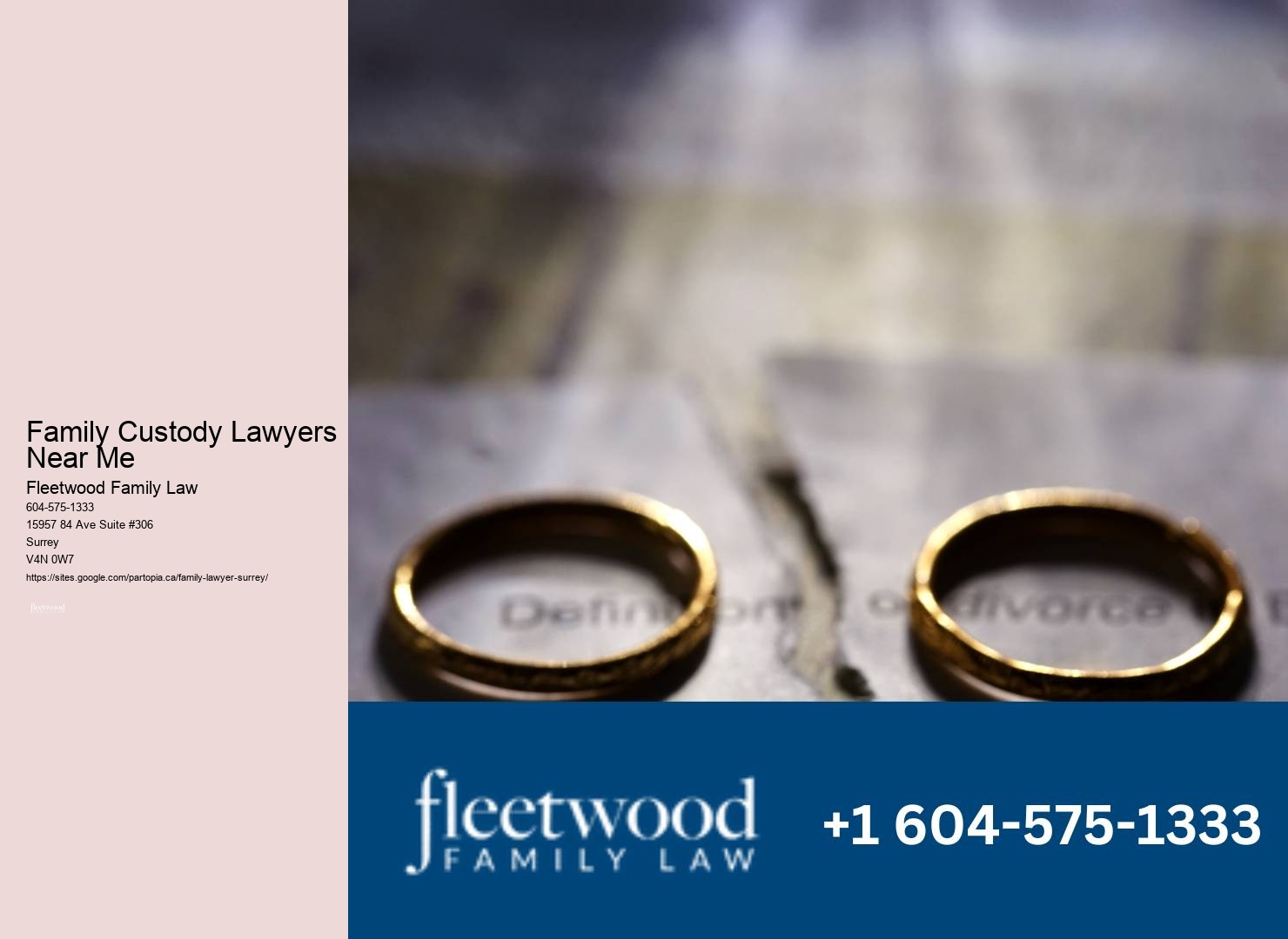 Surrey custody attorney