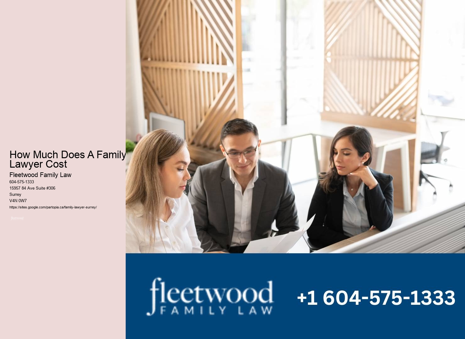 Family Law Consultation Fee