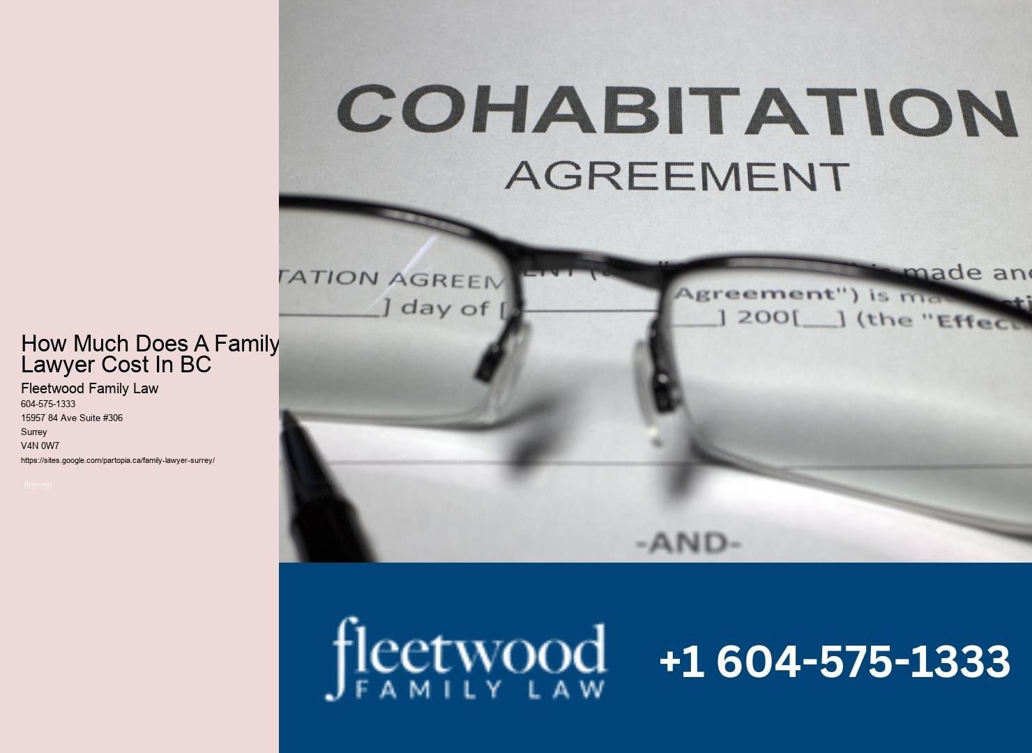 Surrey family law consultation fees