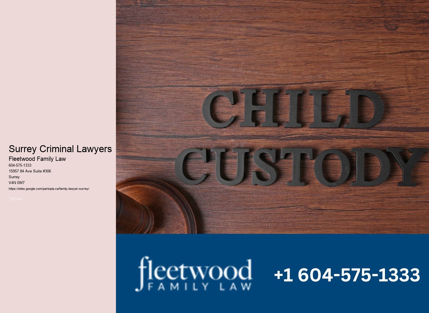 Local Family Lawyer Surrey
