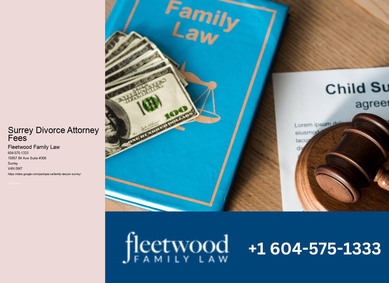Surrey criminal defense fees