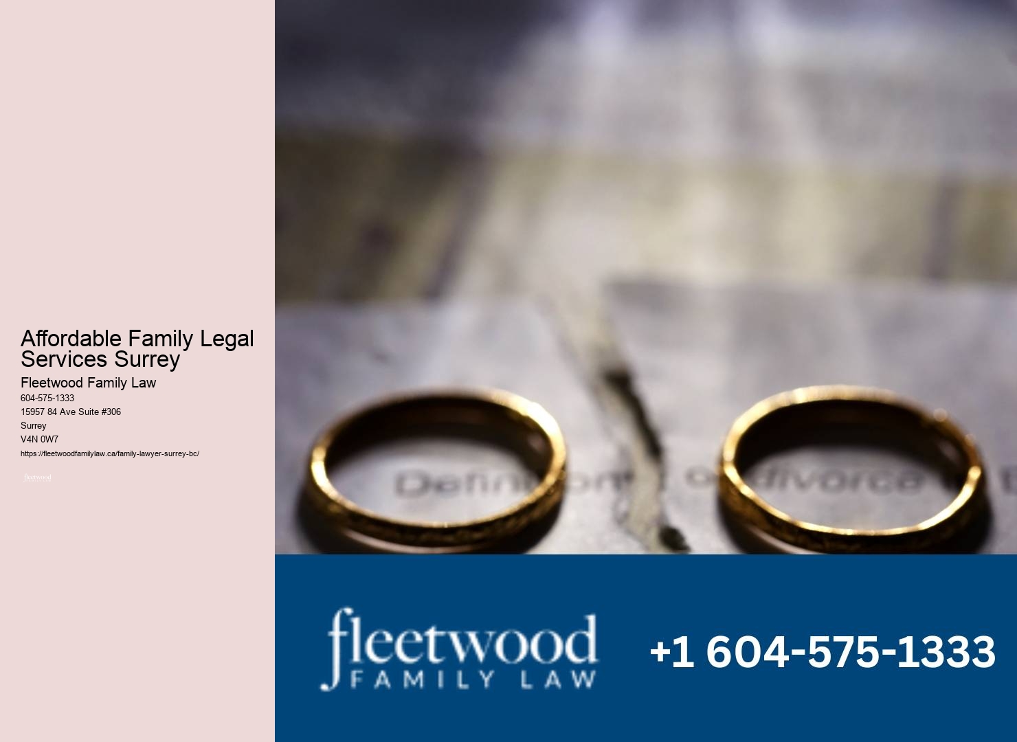 Affordable Family Legal Services Surrey Family Lawyer Consultation Free