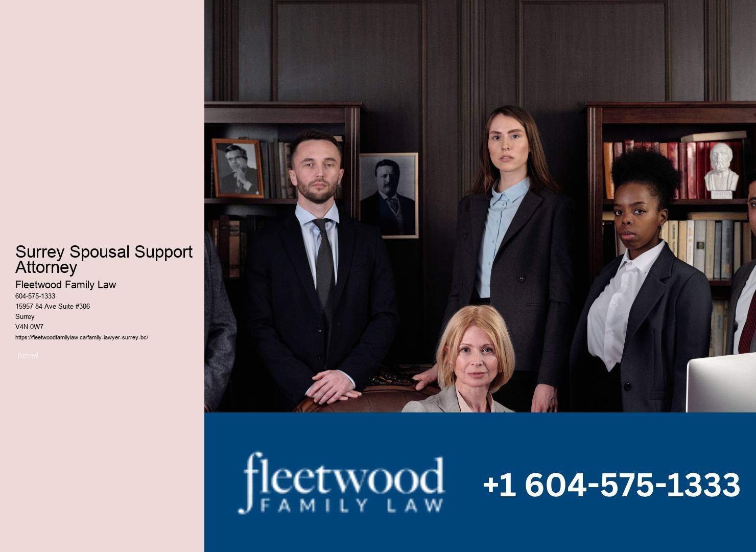 Child Support Legal Experts Surrey Spousal Support Attorney