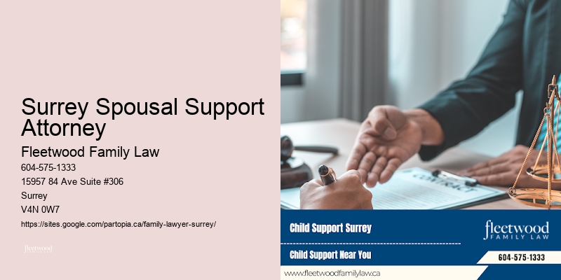 Surrey Spousal Support Attorney