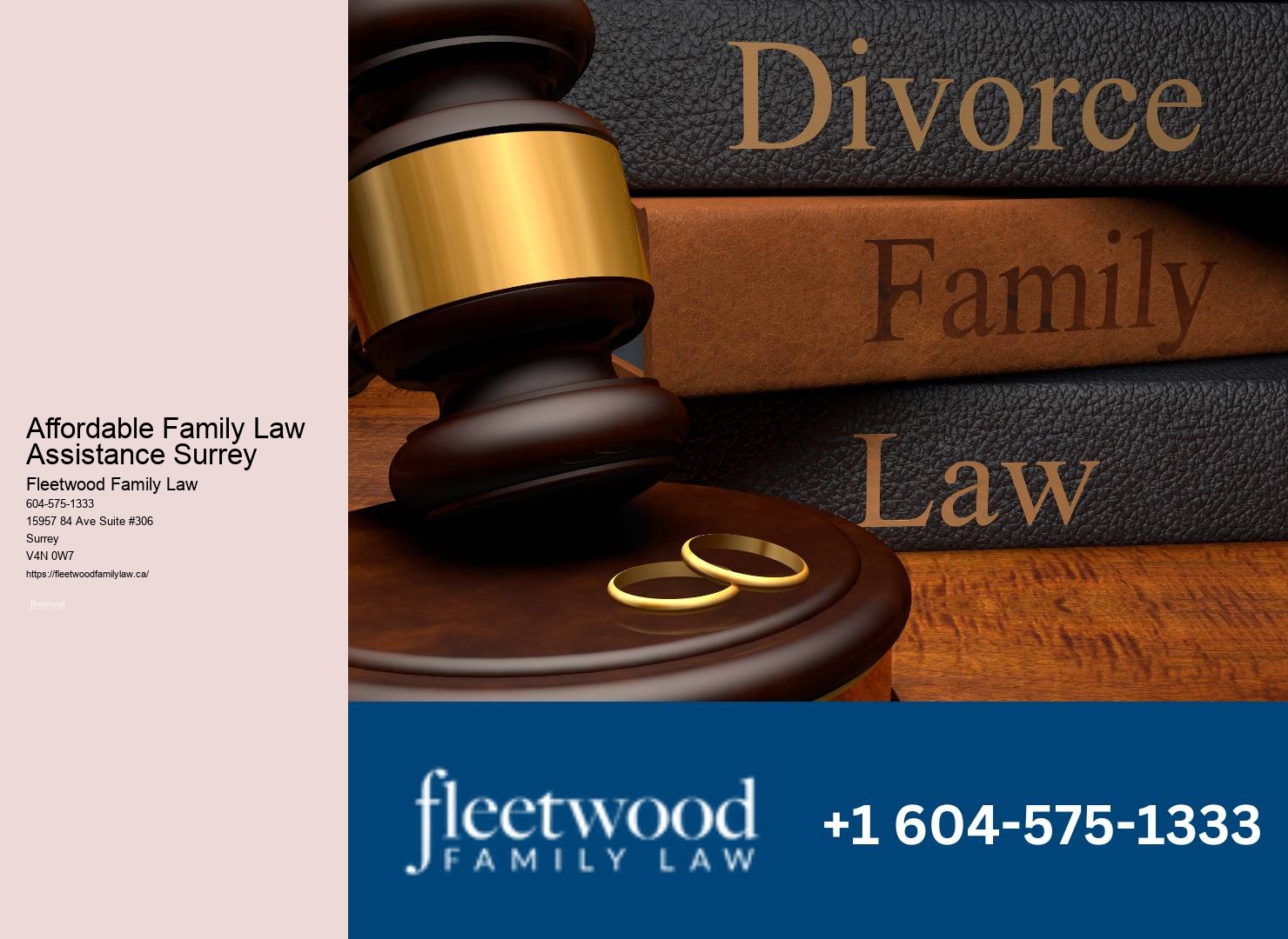 Top-rated Surrey Family Legal Counsel