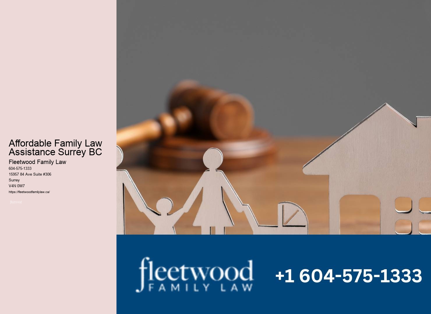 Top-rated family law representation Surrey