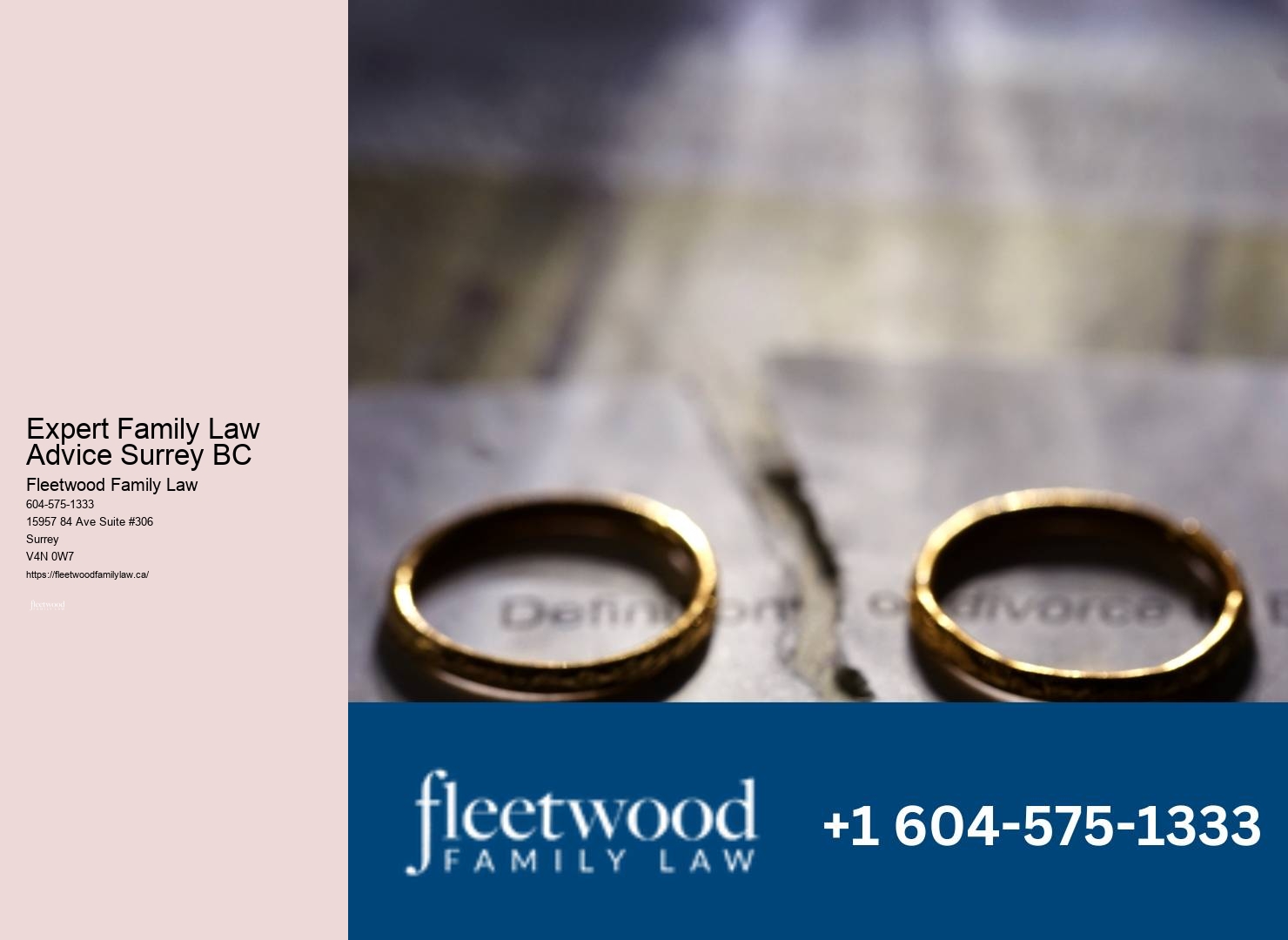 Trusted Family Law Counsel Surrey