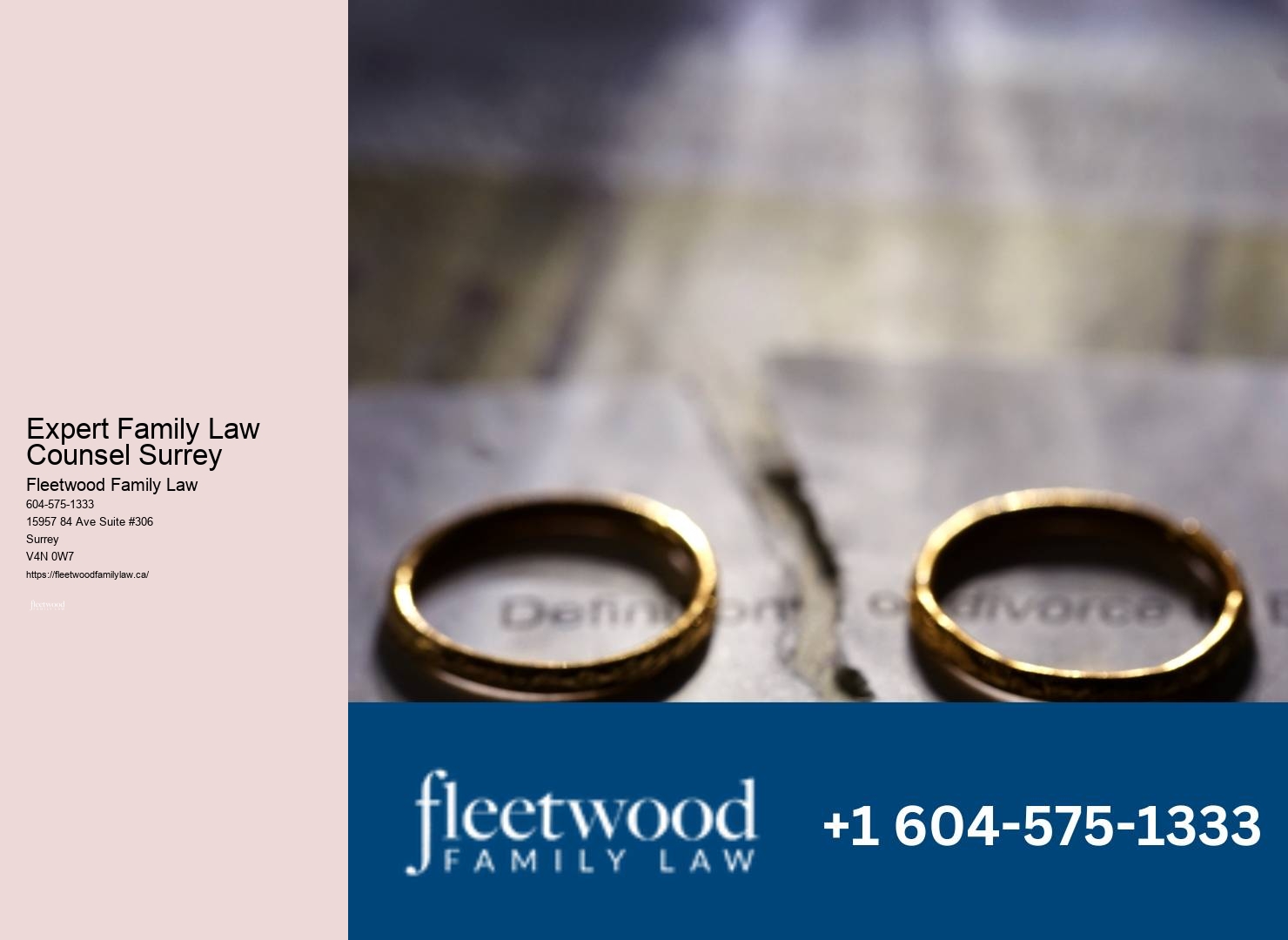 Comprehensive Family Law Advice in Surrey