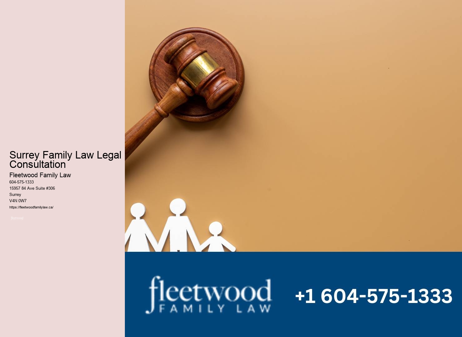 Reputable family law attorney Surrey