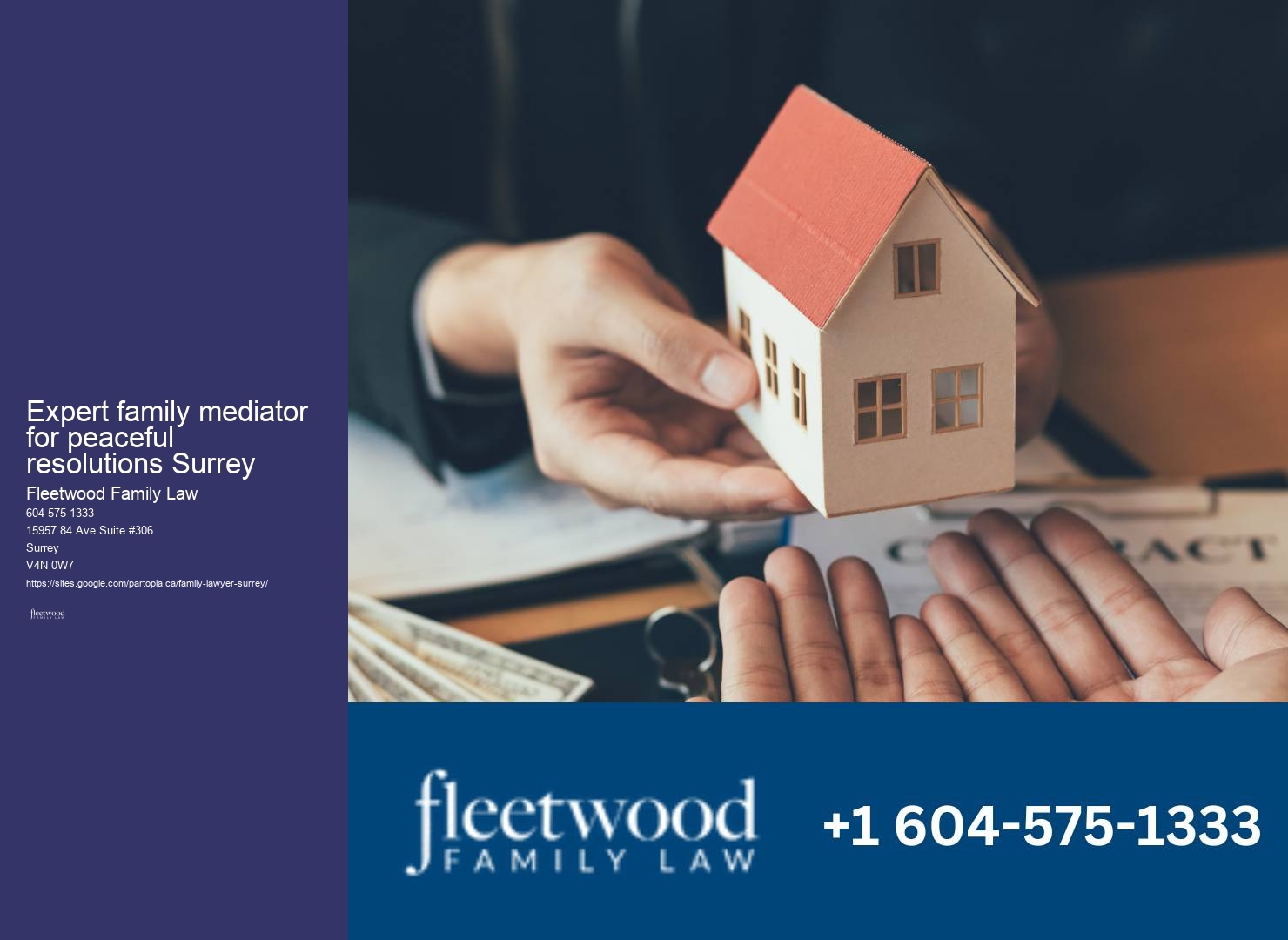 Expert family mediator for peaceful resolutions Surrey child custody mediation