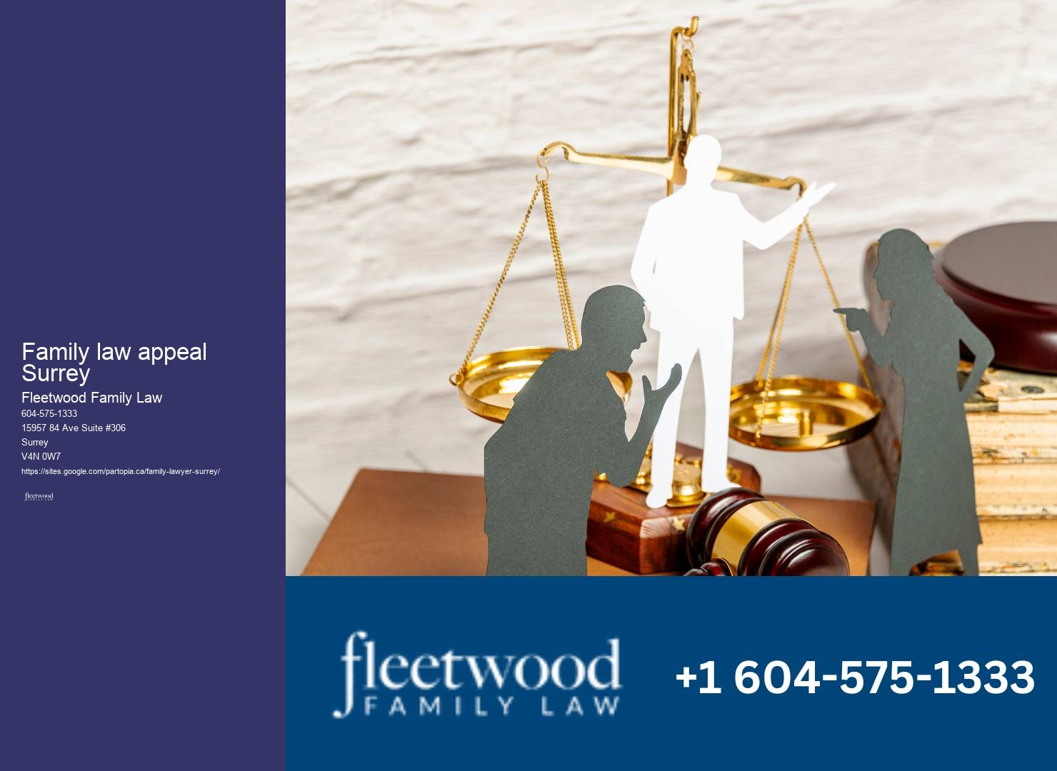 Family law and legal separation Family law appeal Surrey