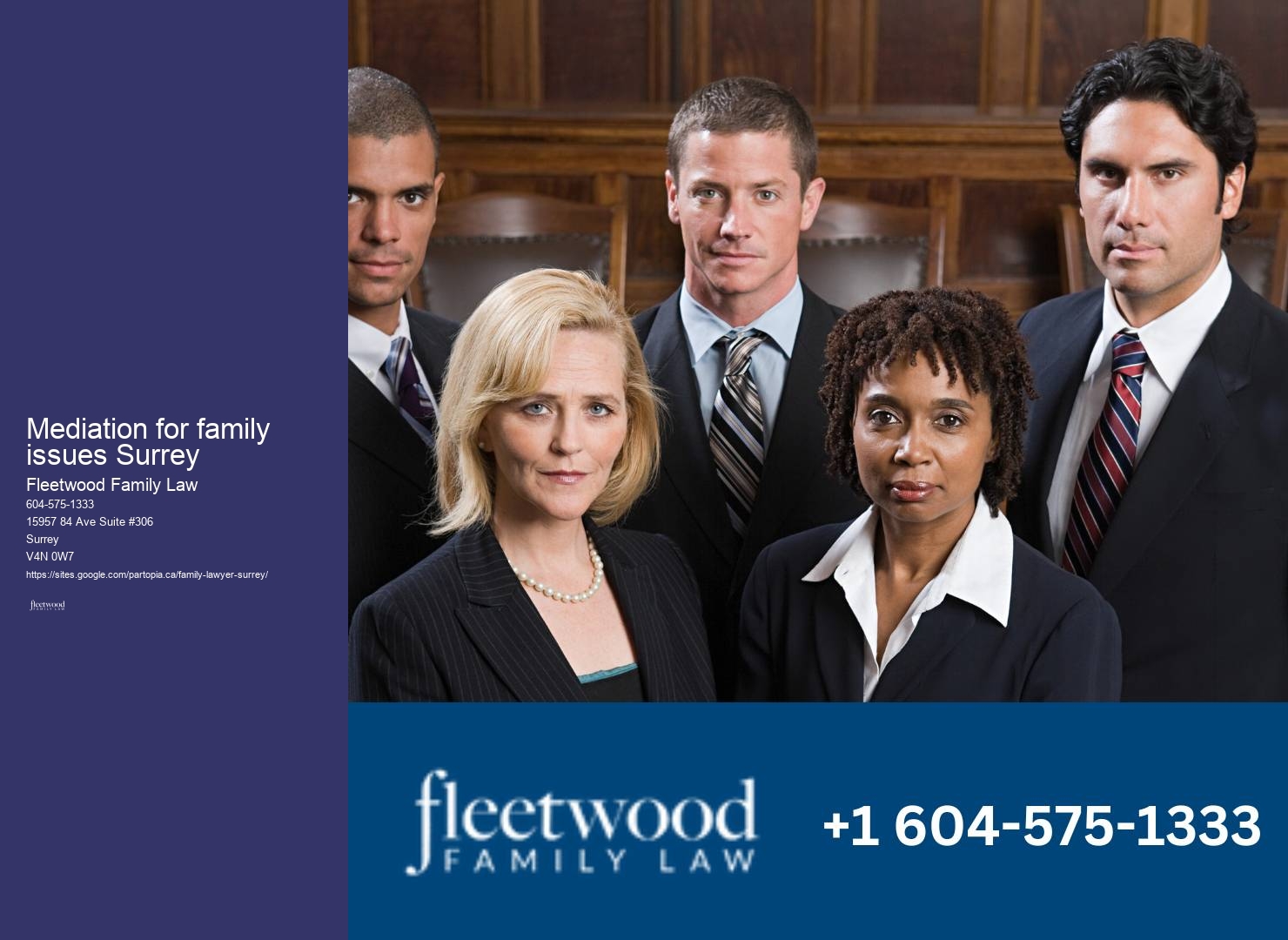 Mediation for family issues Surrey spousal support legal services