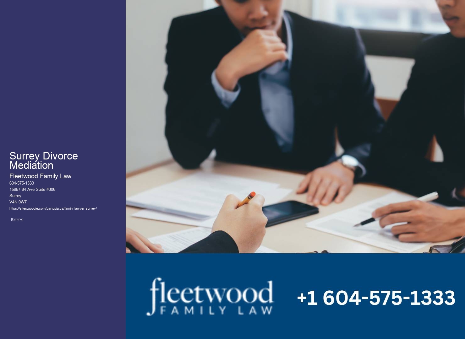 Surrey Divorce Mediation Family Law and Mediation