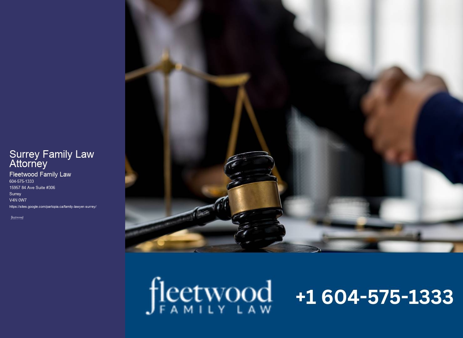 Surrey Family Law Attorney estate lawyer