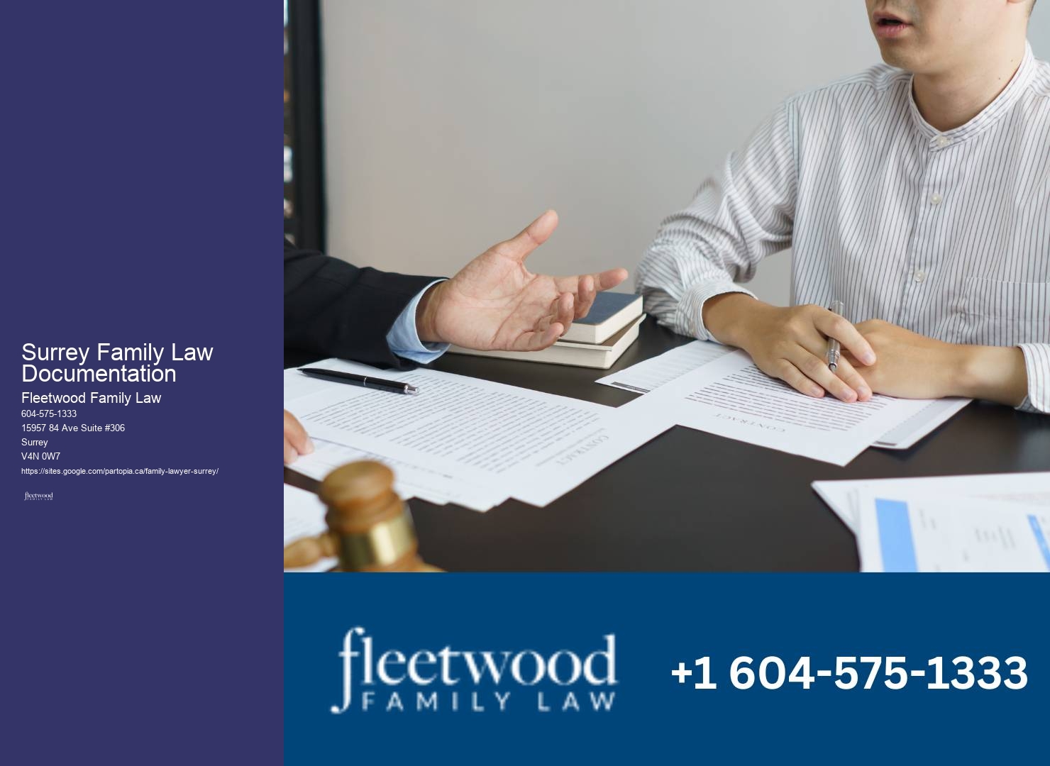Divorce Proceedings Surrey Family Law Documentation