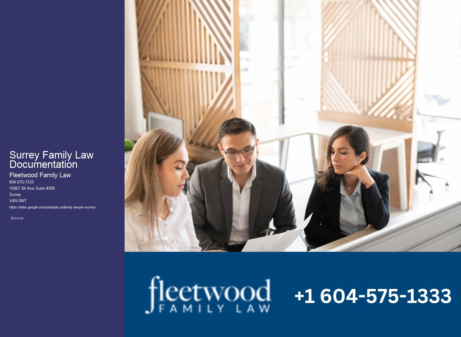 Family law advice and support Surrey Family Law Documentation