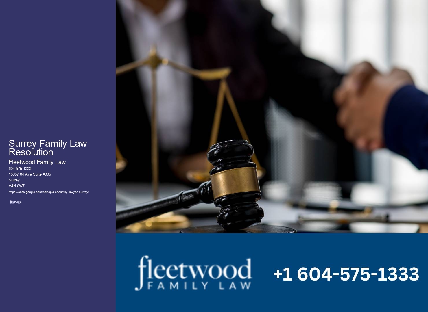 Best child custody mediator Surrey Family Law Resolution