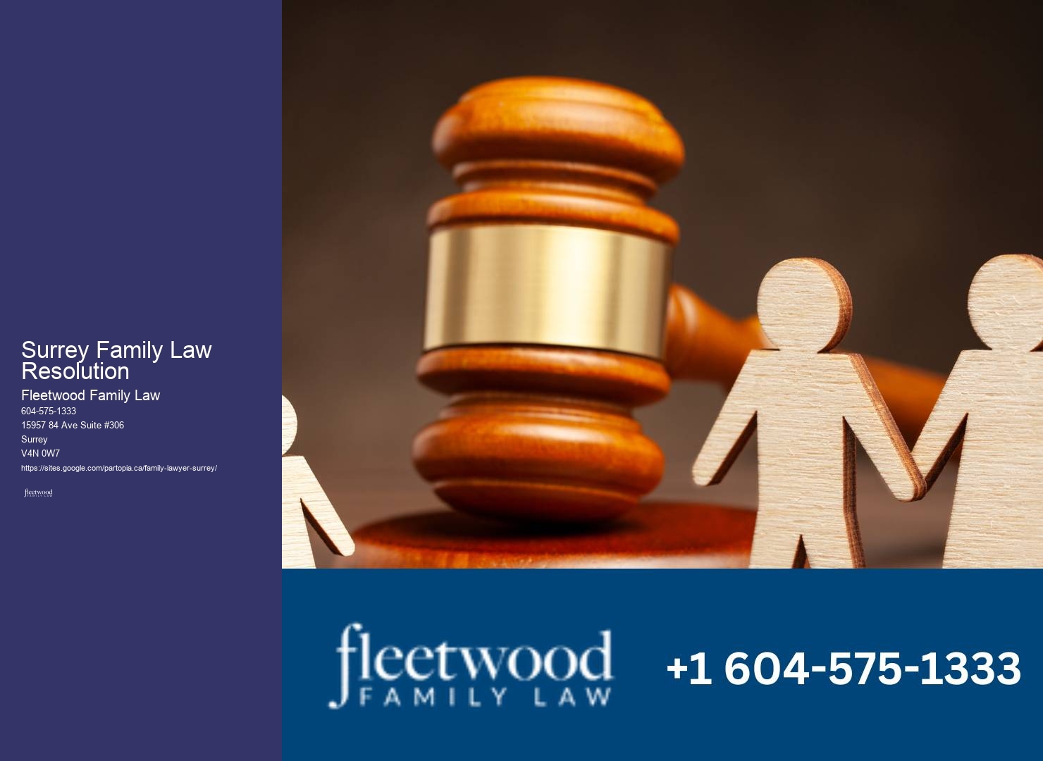 Surrey Family Law Resolution spousal support legal services