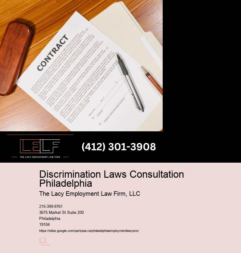 Discrimination Laws Consultation Firm Philadelphia