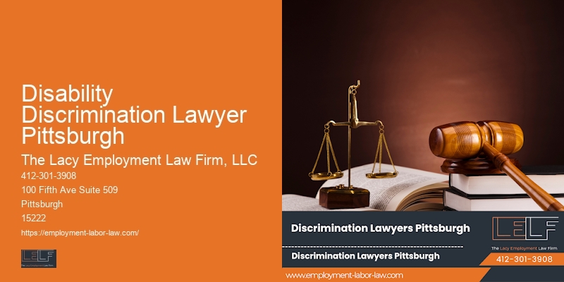 Disability Discrimination Lawyer Pittsburgh Employee Legal Protection