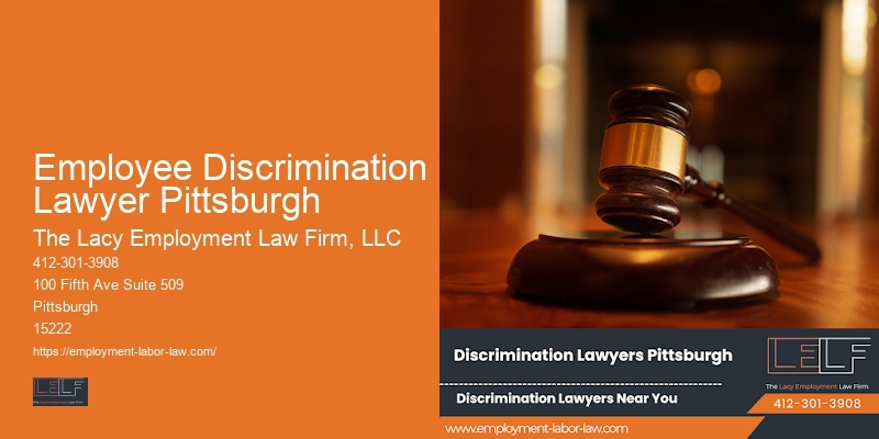Retaliation lawsuit Employee Discrimination Lawyer Pittsburgh